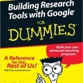کتاب «ساخت ابزارهای پژوهش با گوگل» Building Research Tools with Google For Dummies