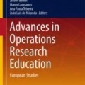 کتاب «پیشرفت هایی در آموزش تحقیق در عملیات» Advances in Operations Research Education