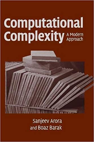 کتاب «پیچیدگی محاسباتی، یک رویکرد نوین» Computational Complexity A Modern Approach