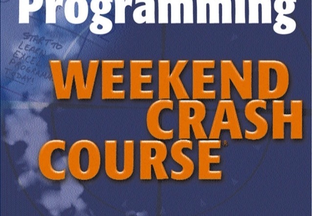 کتاب «برنامه نویسی اکسل» Excel Programming Weekend Crash Course