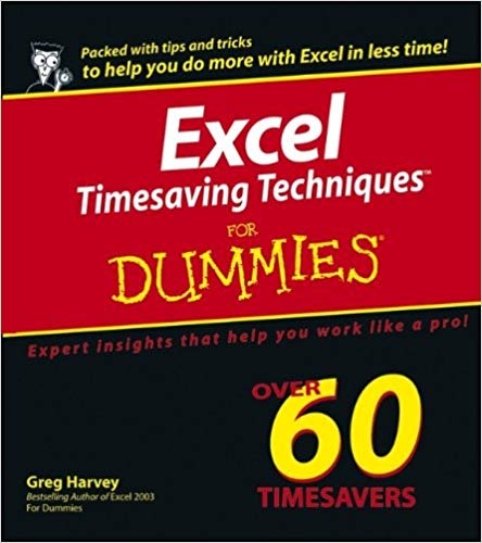 کتاب «تکنیک هایی از اکسل که در زمان شما صرفه جویی می کند، به زبان ساده» Excel Timesaving Techniques For Dummies